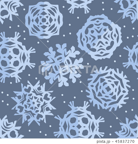 Christmas cut out seamless pattern. 45837270