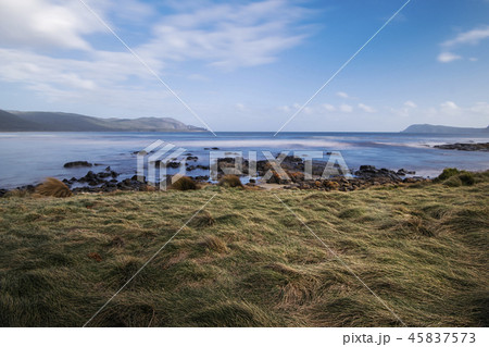 Cloudy Bay in Bruny Island, Tasmania, Australia. 45837573