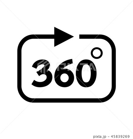 360 Degree icon 45839269