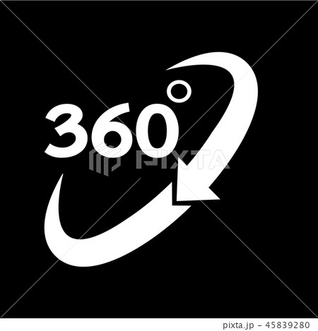 360 Degree icon 45839280