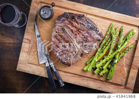 Barbecue dry aged Wagyu Porterhouse Steak Barbecue dry aged Wagyu Porterhouse Steak 45841968