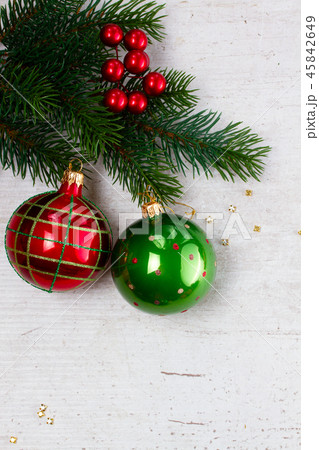 Green and red christmas 45842649