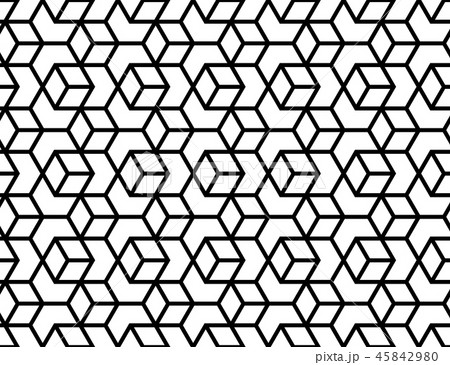 The geometric pattern with lines. Seamless  45842980