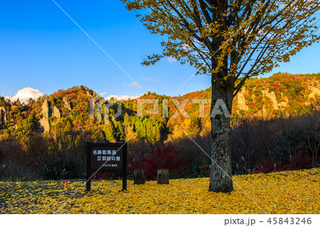 立羽田の景の紅葉と夕景　【大分県中津市裏耶馬渓】 45843246