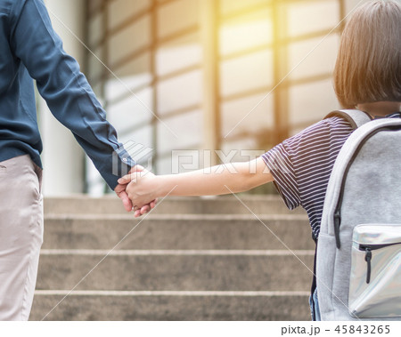 Back to school first day and bring kid to work Back to school first day and bring kid to work 45843265