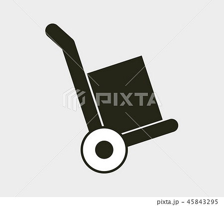 cargo cart icon 45843295