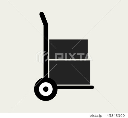 cargo cart icon cargo cart icon 45843300