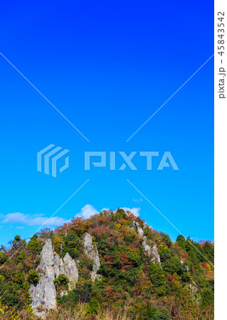 立羽田の景の紅葉　【大分県中津市裏耶馬渓】 45843542