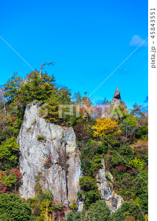 立羽田の景の紅葉　【大分県中津市裏耶馬渓】 45843551
