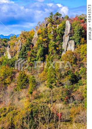 立羽田の景の紅葉　【大分県中津市裏耶馬渓】 45843573