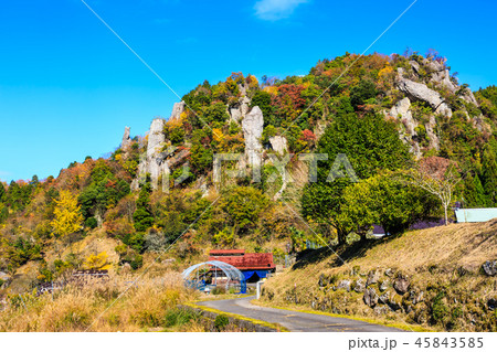 立羽田の景の紅葉　【大分県中津市裏耶馬渓】 45843585