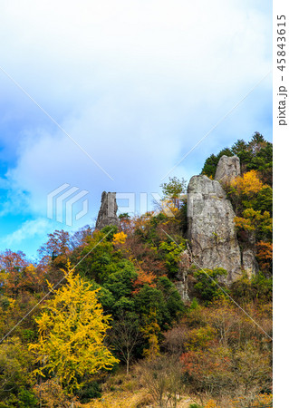 立羽田の景の紅葉　【大分県中津市裏耶馬渓】 45843615