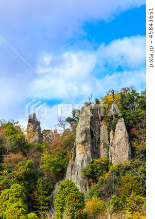 立羽田の景の紅葉　【大分県中津市裏耶馬渓】 45843651