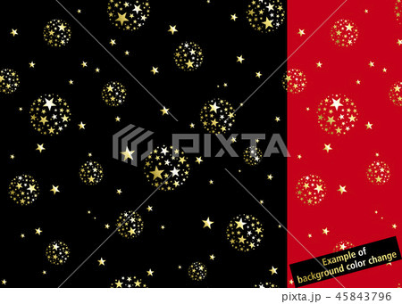 Pattern swatch, Polka dot pattern made of stars Pattern swatch, Polka dot pattern made of stars 45843796