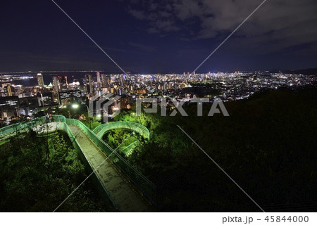 ビーナスブリッジから見た神戸の夜景 ビーナスブリッジから見た神戸の夜景 45844000