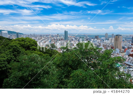 神戸 諏訪山展望台からの景色 神戸 諏訪山展望台からの景色 45844270