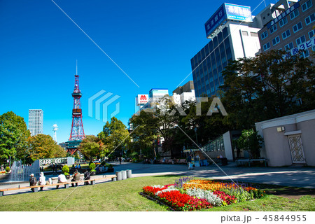 札幌テレビ塔　大通り公園　 45844955
