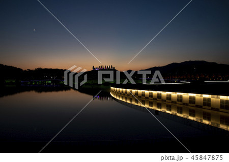 風景 背景 夜景 45847875