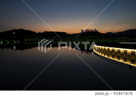風景 背景 夜景 45847876