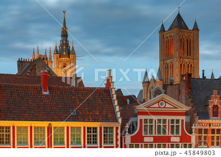 Gent. Tower Belfort. 45849803