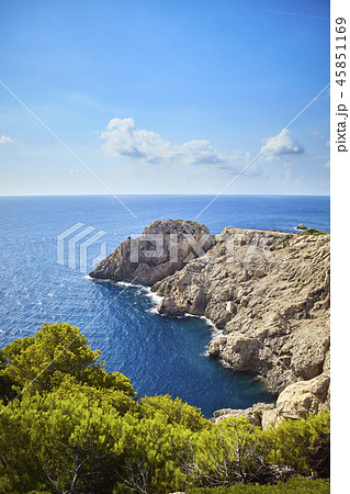 Scenic landscape of Capdepera, Mallorca. 45851169