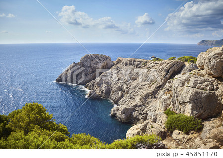 Scenic landscape of Capdepera, Mallorca. 45851170