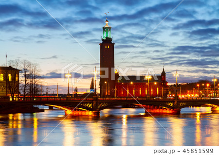 cityhall of Stockholm, Sweden 45851599