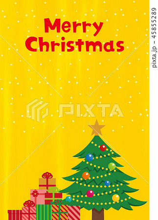 クリスマス素材 クリスマスカード ベクター素材のイラスト素材