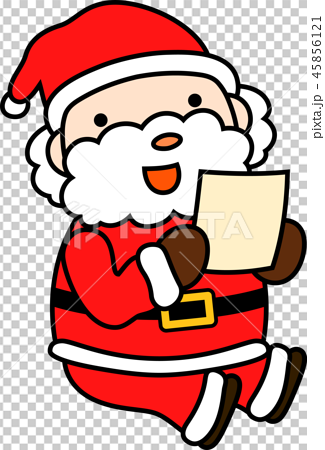 サンタクロース かわいい クリスマス 12月のイラスト素材 45856121 Pixta