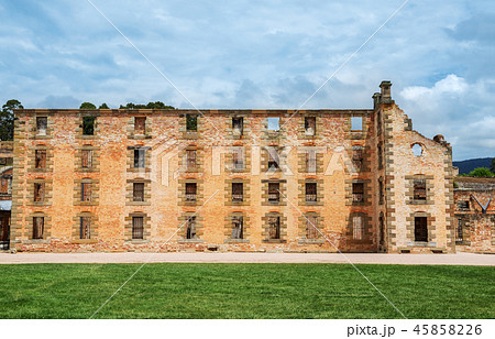 The penitentiary building Port Arthur in Tasmania The penitentiary building Port Arthur in Tasmania 45858226