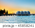 Famous wooden Busselton jetty in Western Australia 45858241