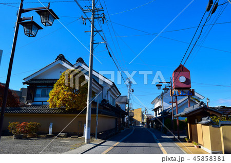 蔵の町並み　須坂市 45858381