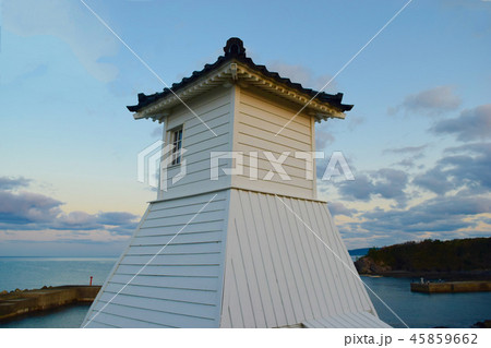 旧福浦灯台 日本最古の木造灯台 旧福浦灯台 日本最古の木造灯台 45859662