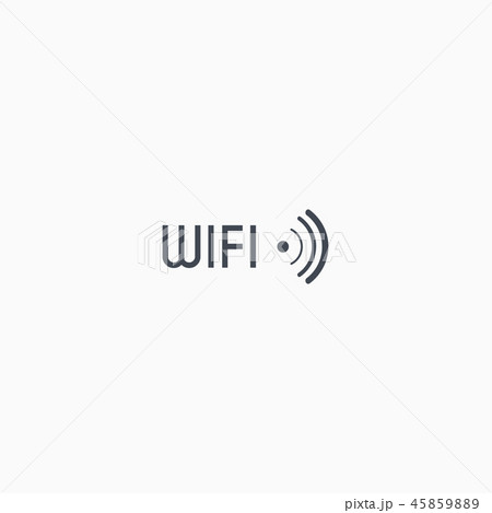 WIFI Icon Vector. Router flat icon. Vector router 45859889