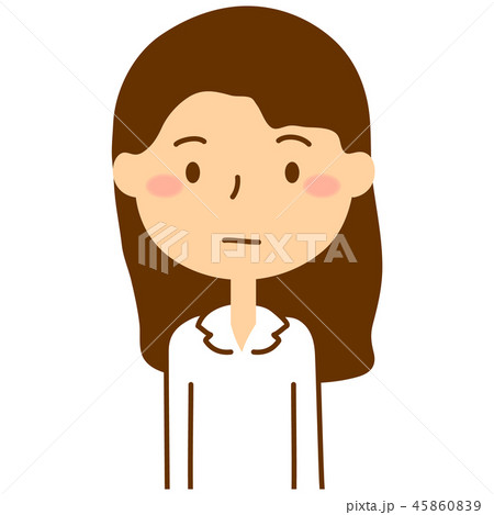 女子中高生：無表情 45860839