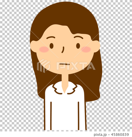 女子中高生：無表情 45860839