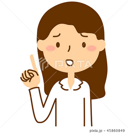 女子中高生：困ったこと、説明 45860849