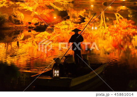 名勝！栗林公園の紅葉 45861014