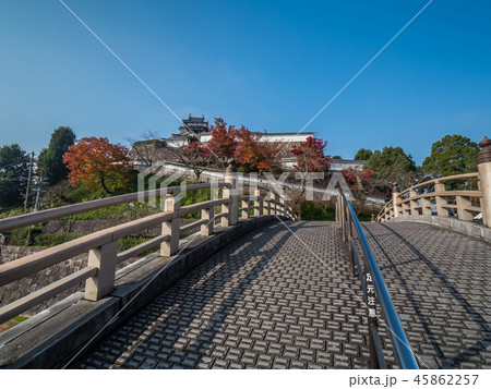 紅葉の福知山城 45862257