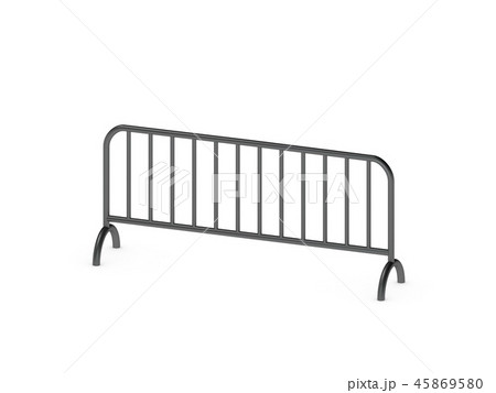 Barricade. Isolated on white background.  45869580