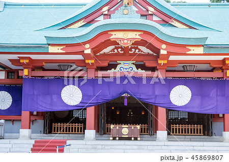 東京都　千代田区永田町　山王日枝神社　本殿 45869807