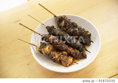 うなぎの肝焼き うなぎの肝焼き 45870330