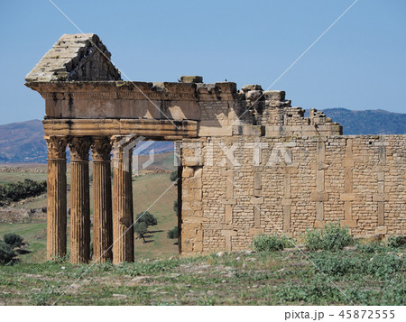 チュニジア・ドゥッガ遺跡 / Roman Ruins of Dougga, Tunisia チュニジア・ドゥッガ遺跡 / Roman Ruins of Dougga, Tunisia 45872555