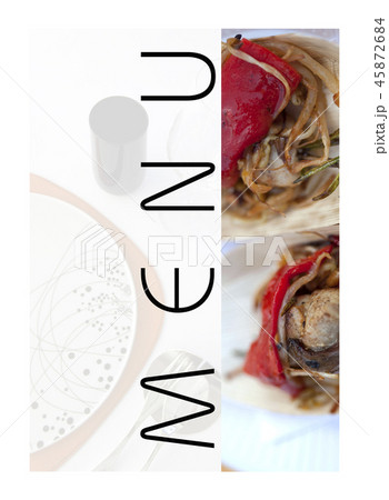 A restaurant menu 45872684