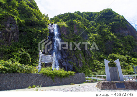 白銀の滝　雄冬岬　夏景 45872748