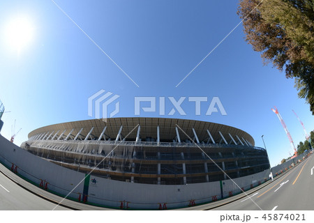 建設中の新国立競技場 建設中の新国立競技場 45874021