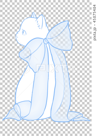 Sheer ribbon cat Sheer ribbon cat 45875484