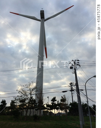 風力発電 45875778