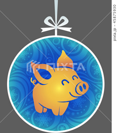 silhouette little pig silhouette little pig 45875930