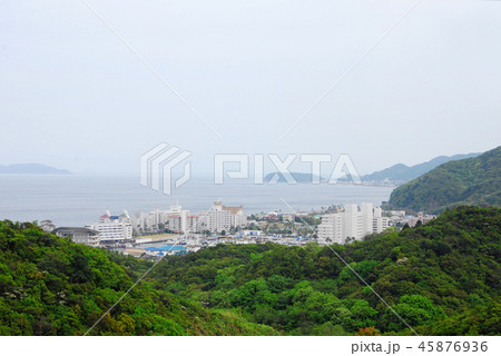 淡路島洲本城から見た洲本市の眺望 淡路島洲本城から見た洲本市の眺望 45876936